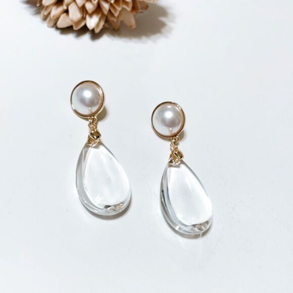 Anthropologie Jewelry - Crystal drop earrings M257